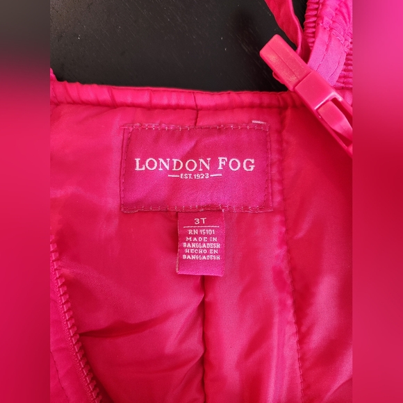 LONDON FOG Toddler girls 3t snow pants - Picture 2 of 3